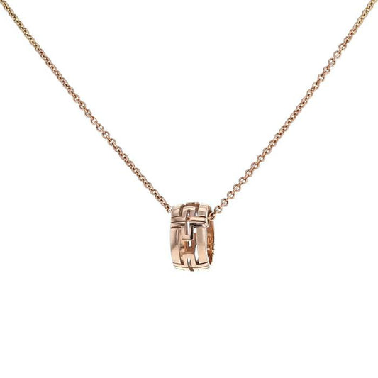 [Glow Muse]COLLAR PARENTESI ORO ROSA