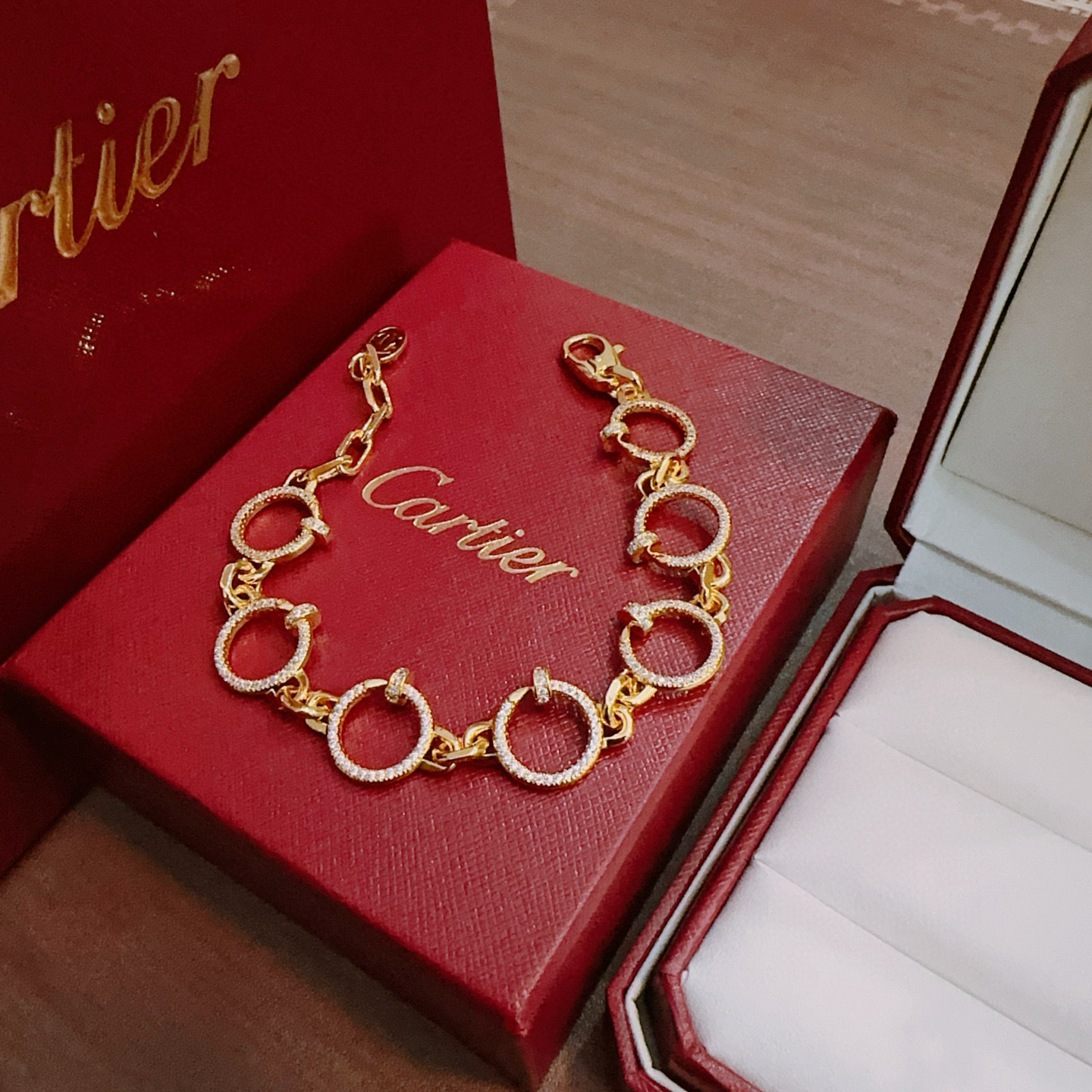 [Glow Muse Jewelry] LOVE&JUSTE PULSERA DIAMANTES