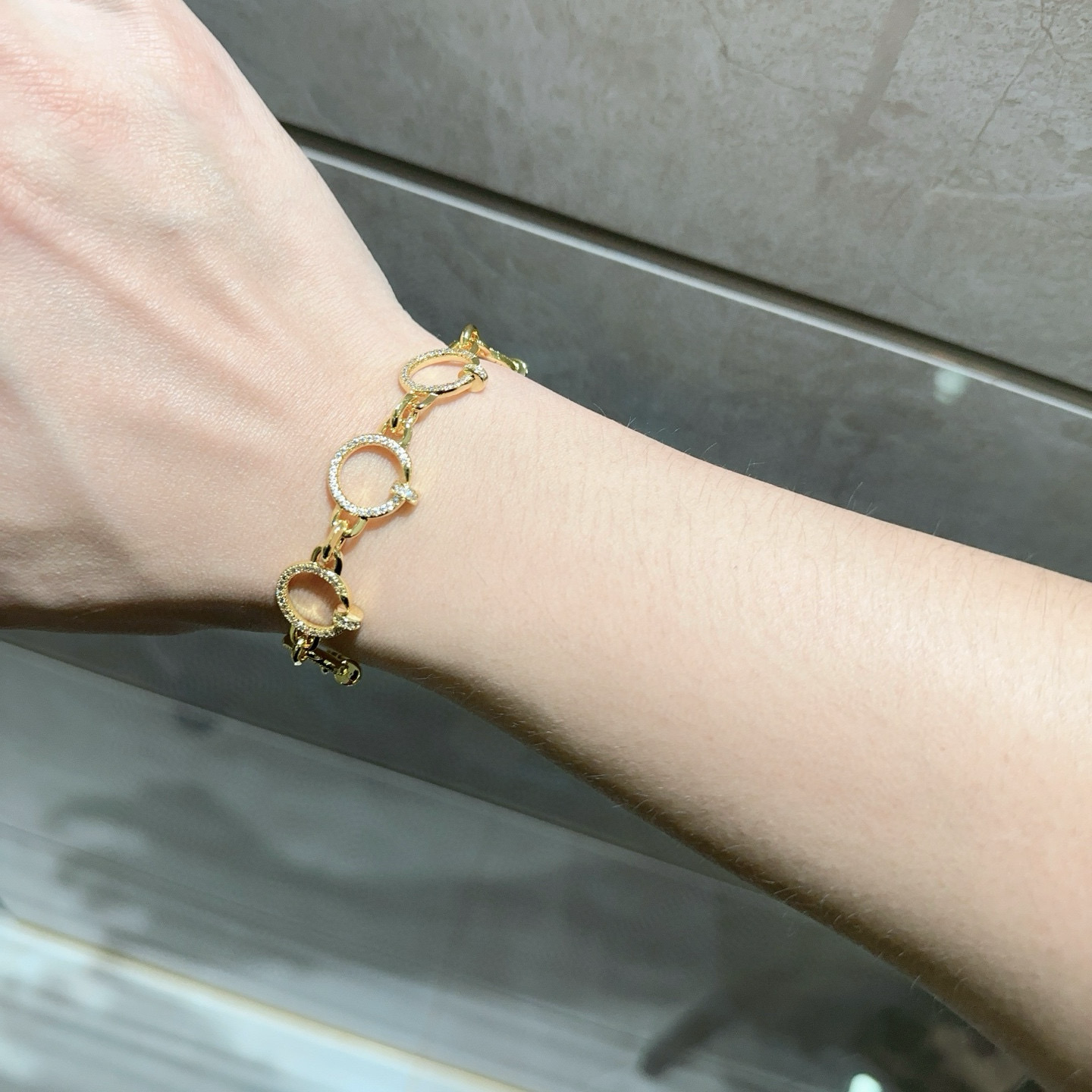 [Glow Muse Jewelry] LOVE&JUSTE PULSERA DIAMANTES