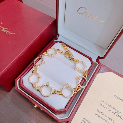 [Glow Muse Jewelry] LOVE&JUSTE PULSERA DIAMANTES