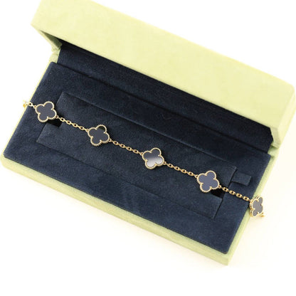 [⭐Glow Muse] مجموعة أساور العقيق من مجموعة 5 MOTIF CLOVER