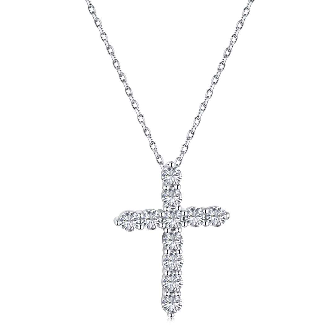 [Tonmkive Joyería]Collar con forma de cruz única