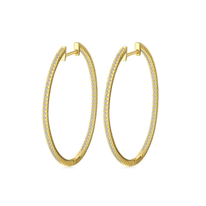 [Tonmkive Jewelry] Pendientes de aro grandes populares