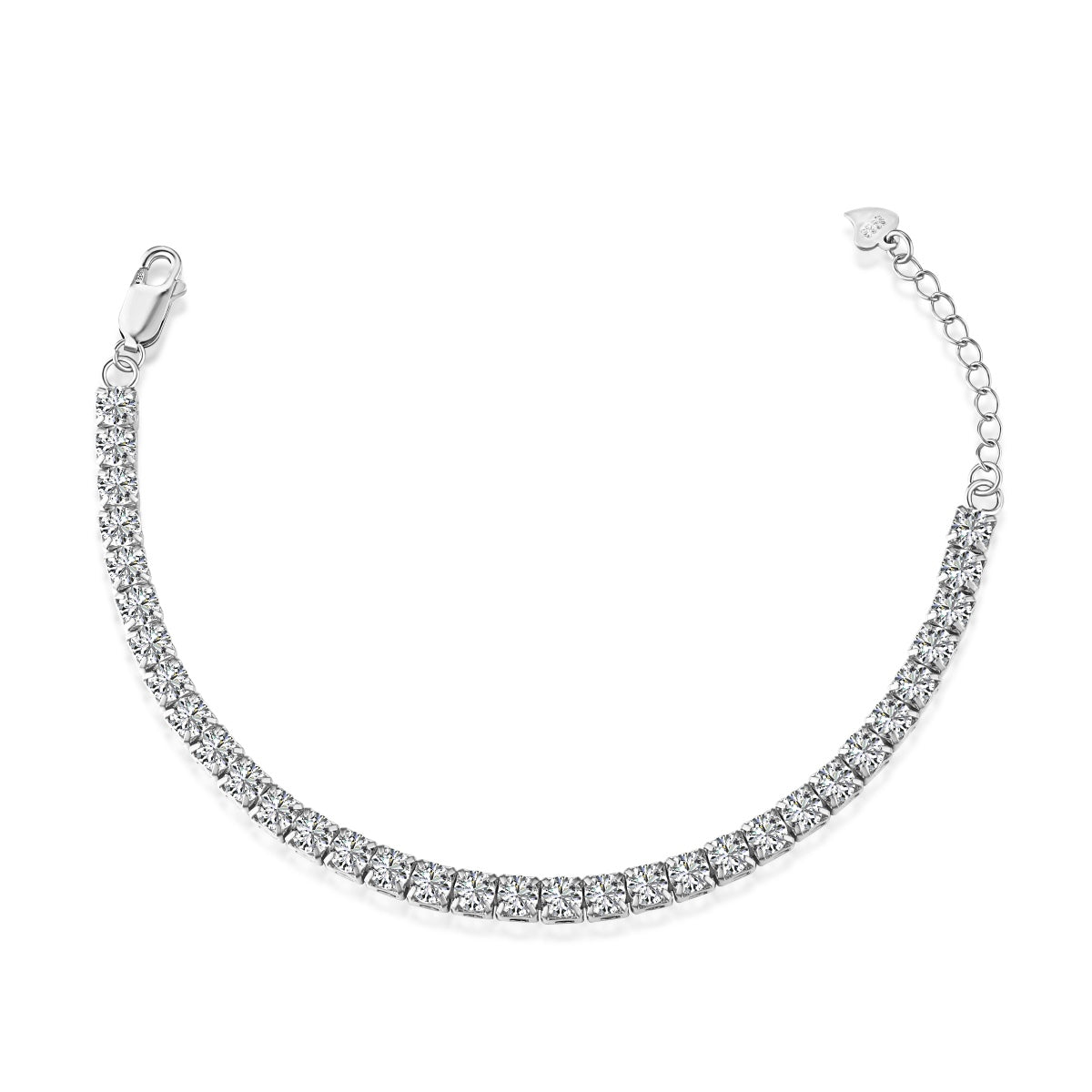 [Tonmkive Jewelry]سوار تنس بقطع الأميرة المتلألئة