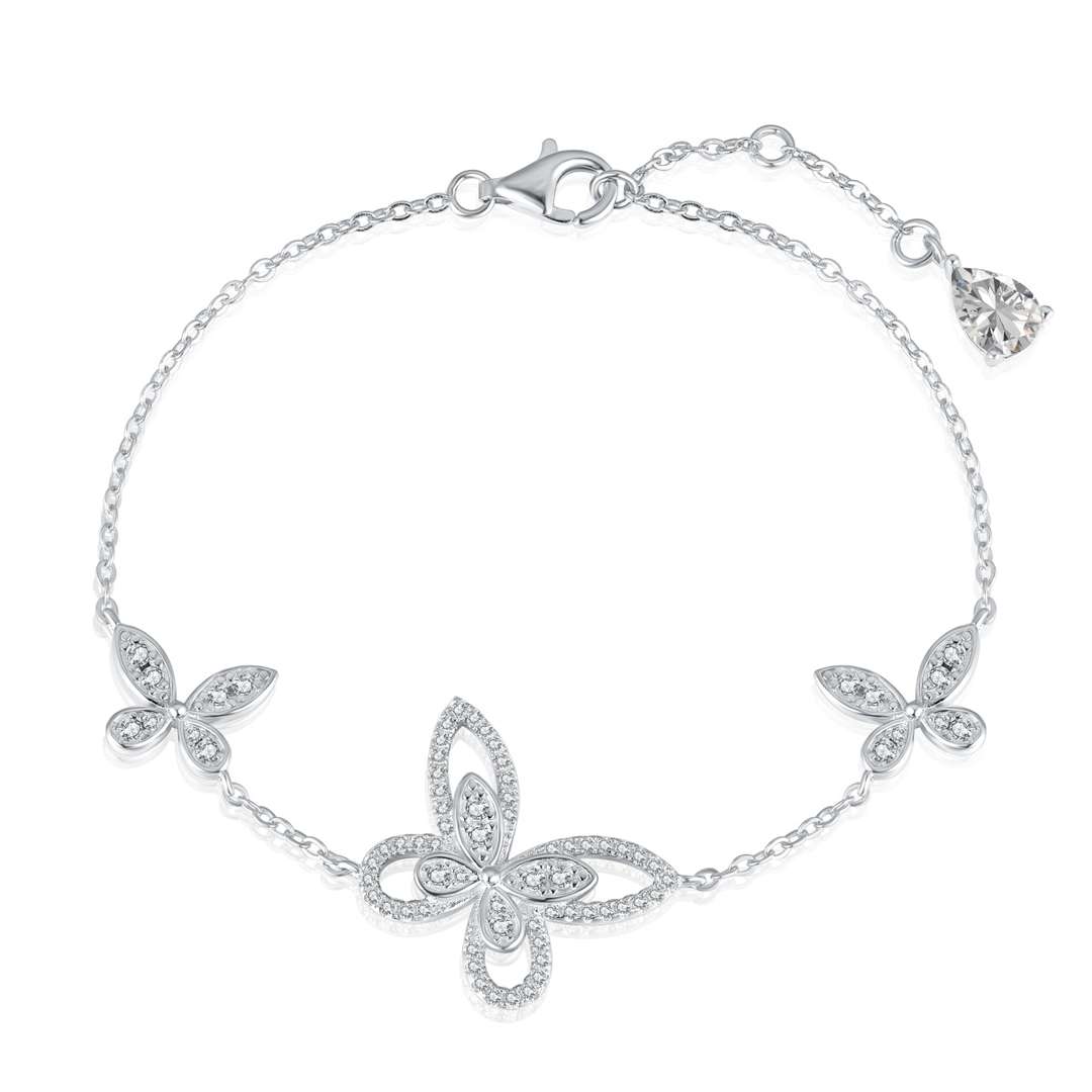 [Tonmkive Joyería] Delicada Pulsera de Mariposa