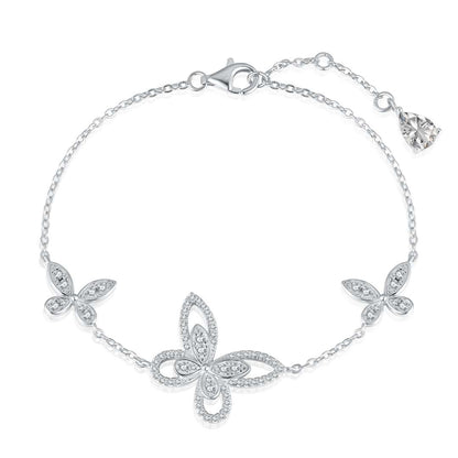 [Tonmkive Joyería] Delicada Pulsera de Mariposa