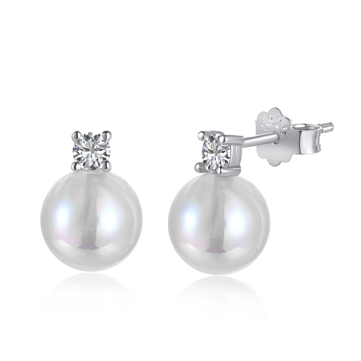 [Tonmkive Jewelry]Pendientes de perlas de sirena sinfonía