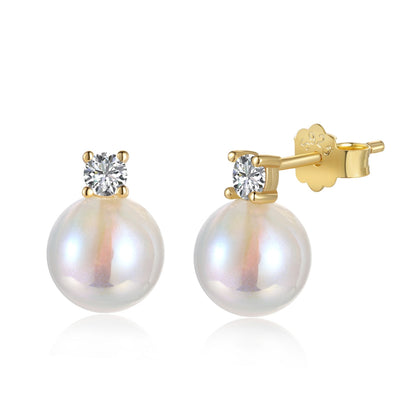 [Tonmkive Jewelry]Pendientes de perlas de sirena sinfonía