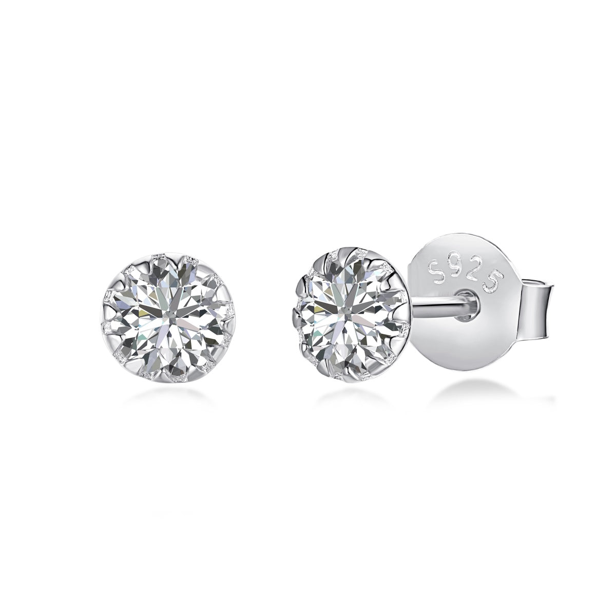 [Tonmkive Jewelry] Pendientes redondos de colores brillantes