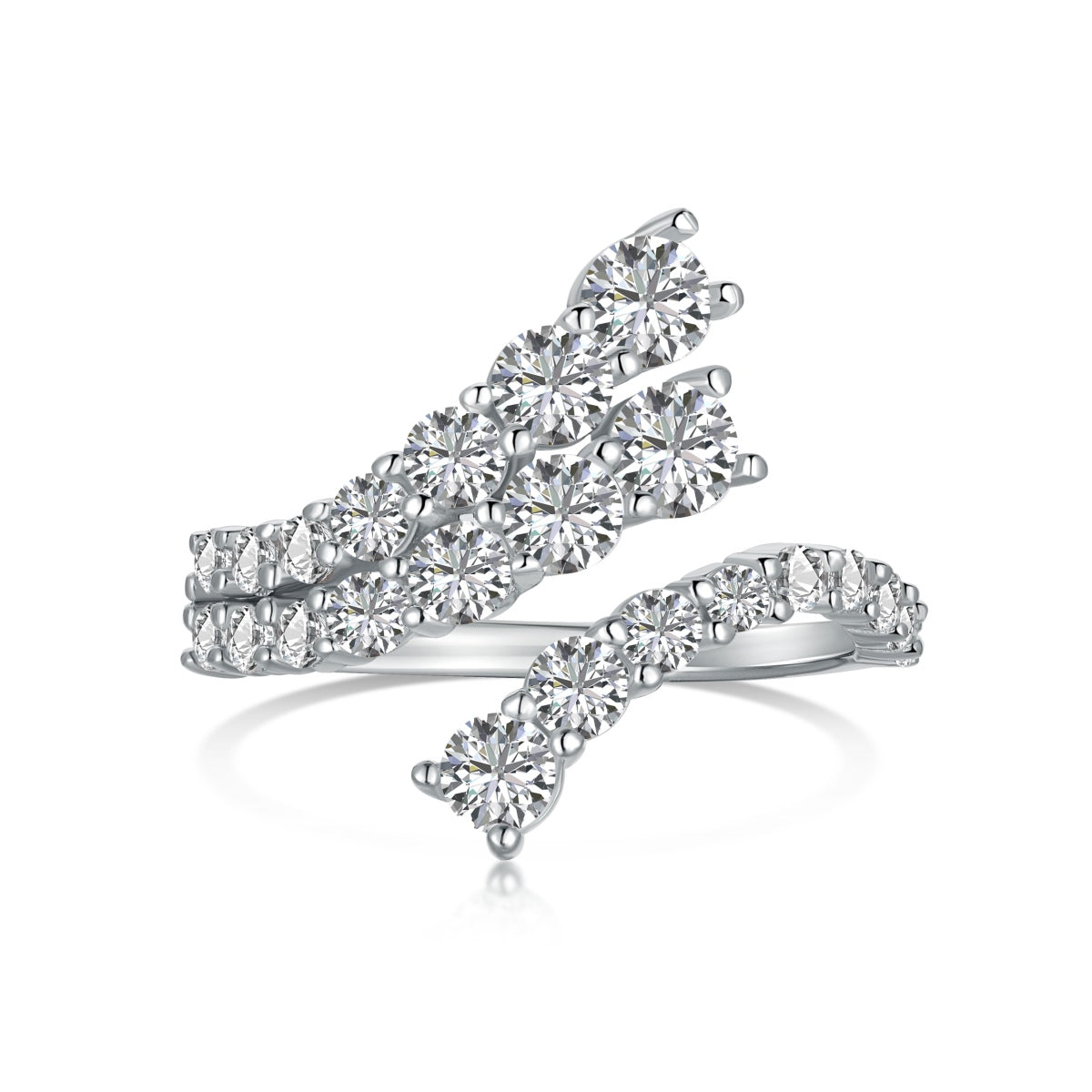 [Tonmkive Jewelry]Anillo diario único con forma de serpiente vívida