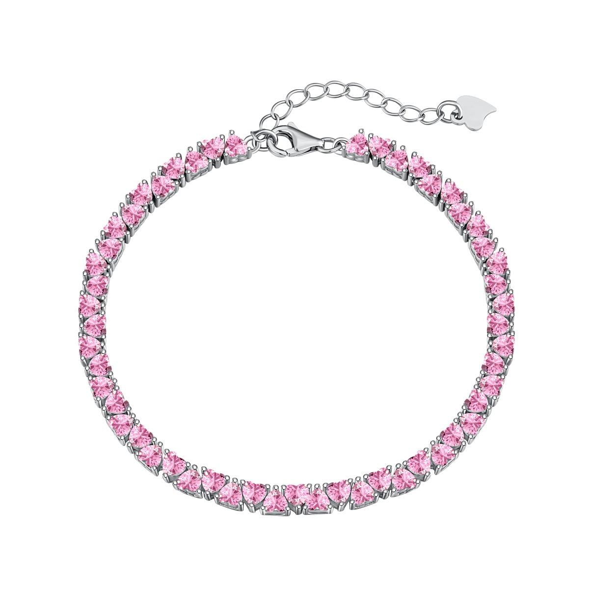 [Tonmkive Joyería]Dazzling Pulsera de Corazón Romántico para Enamorados