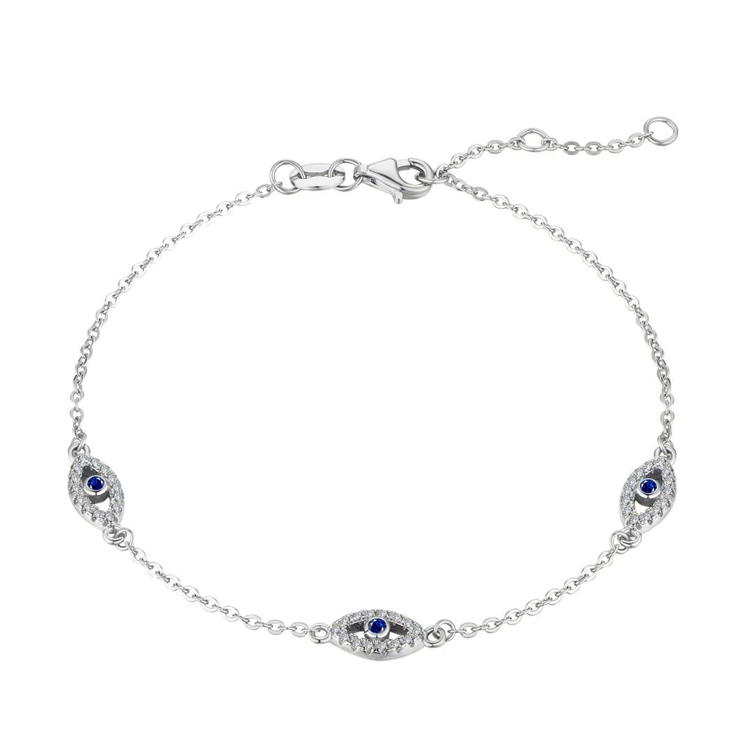 [Tonmkive Joyas] Collar con colgante en forma de Ojo Turco