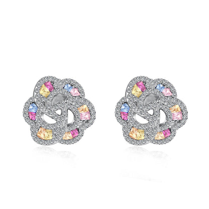 [Tonmkive Jewelry]Exquisitos Pendientes Diarios con Forma de Flor