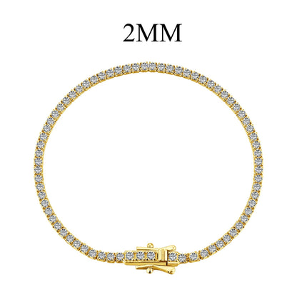 [Tonmkive Jewelry]سوار حفلات لامع متعدد الألوان بقَصة مستديرة