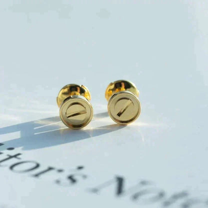 [Glow Muse]LOVE EARRINGS GOLD 10MM