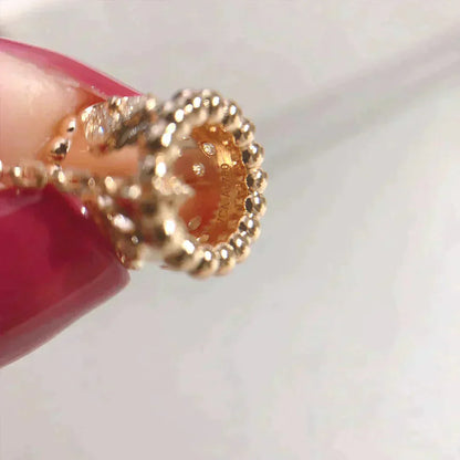 [Glow Muse]COLLAR CON COLGANTE PERLEE ORO / ORO ROSA