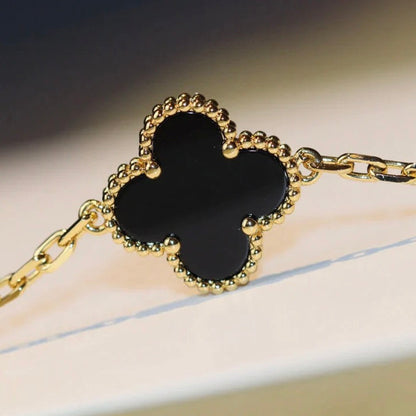 [Glow Muse]COLLAR ONYX TRÉBOL 20 MOTIVOS