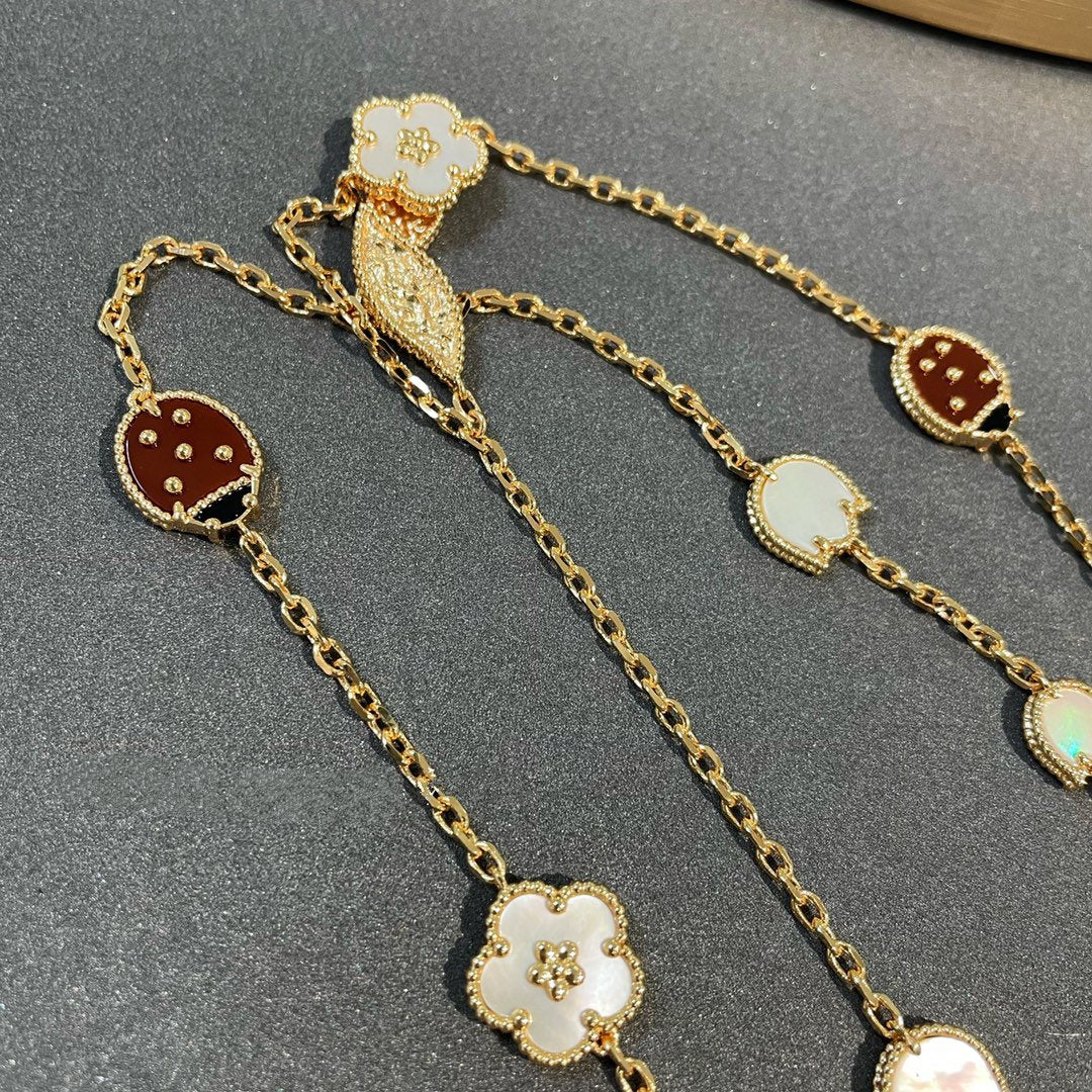 [Glow Muse]COLLAR DE ORO LUCKY SPRING 15 MOTIVOS