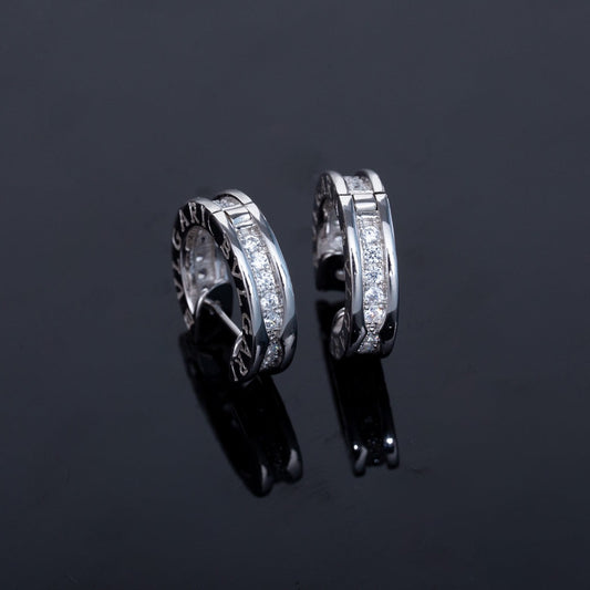 [Glow Muse] أقراط ZERO 1 MINI SILVER DIAMOND