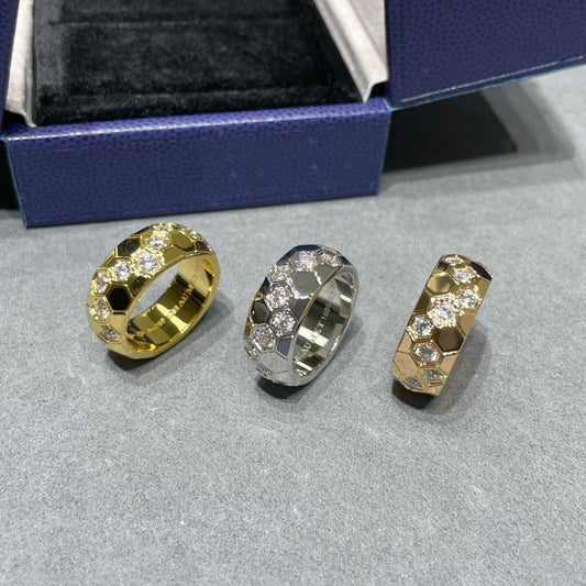 [Glow Muse]خاتم BEE LOVE DIAMOND كبير