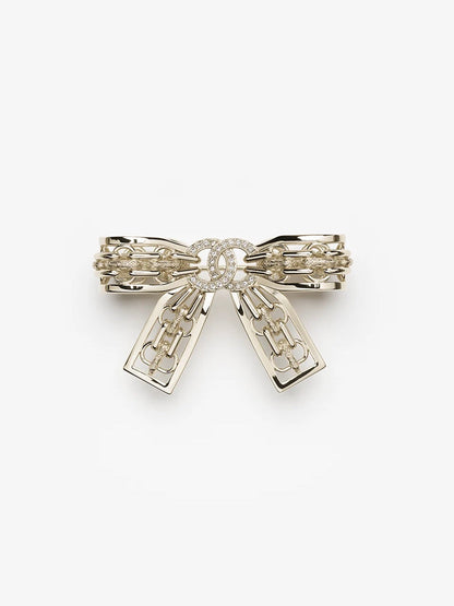 [Glow Muse]25K Broche de Lazo Calado