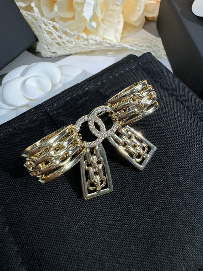 [Glow Muse]25K Broche de Lazo Calado