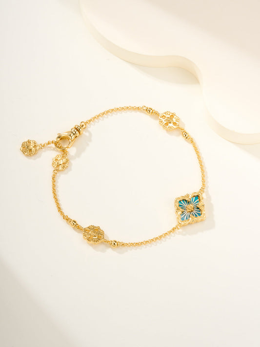 [⭐Glow Muse]B.C.L ENAMEL Brazalete de una flor (varios colores)