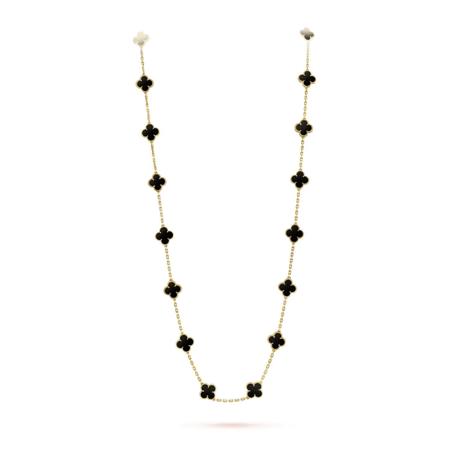 [Glow Muse]COLLAR ONYX TRÉBOL 20 MOTIVOS