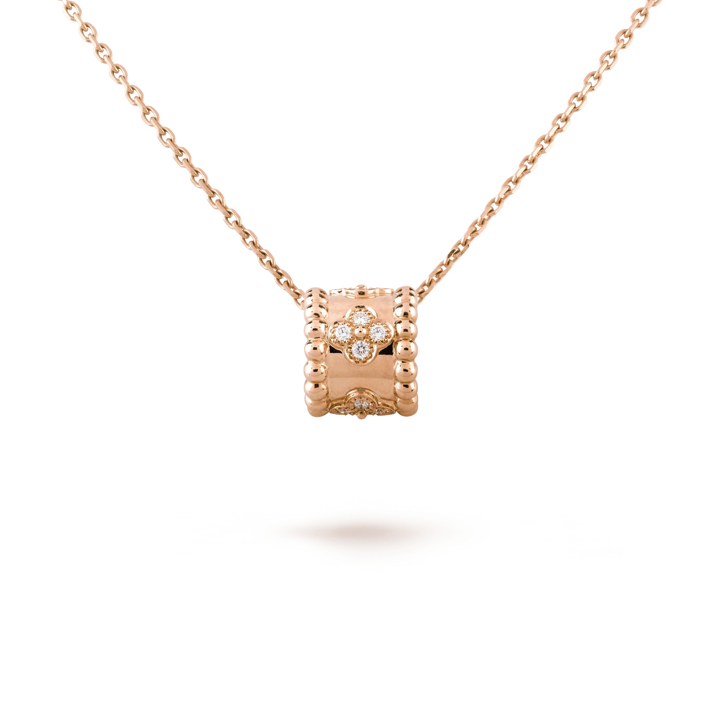 [Glow Muse]COLLAR CON COLGANTE PERLEE ORO / ORO ROSA