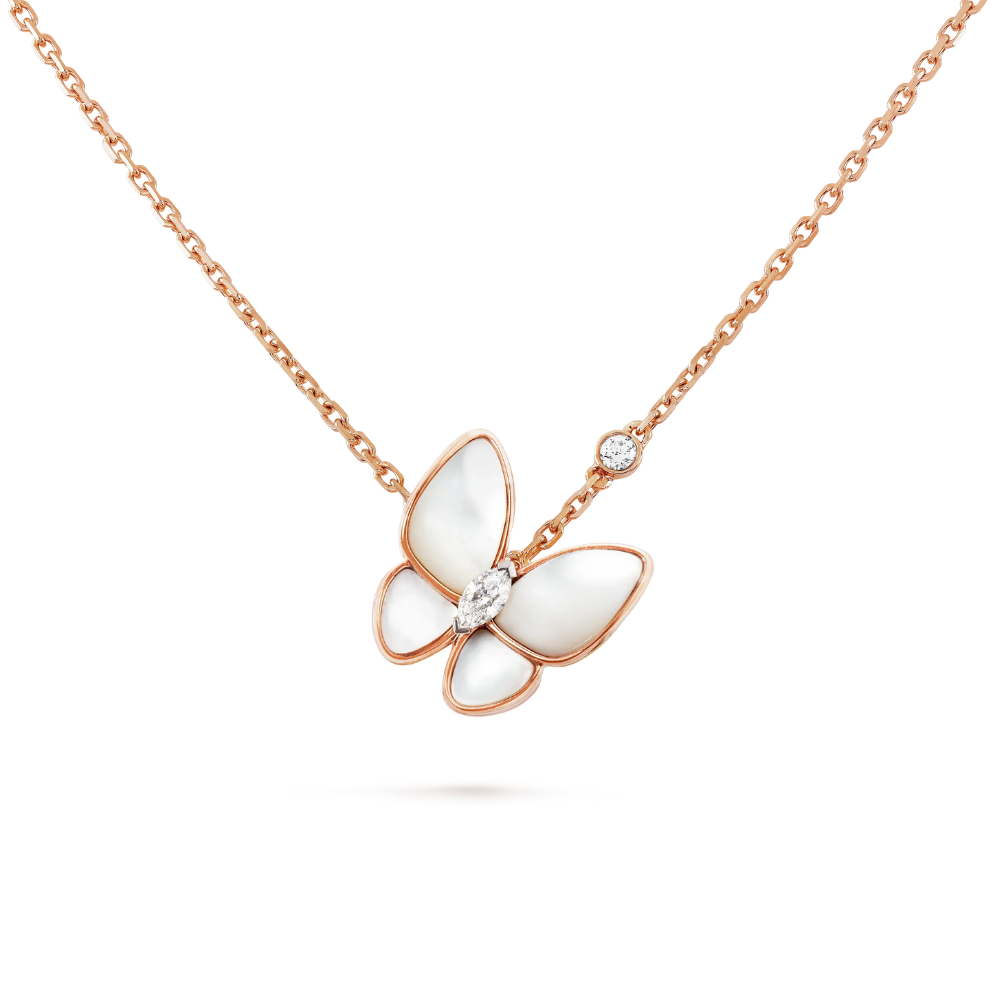 [Glow Muse]COLLAR DE DIAMANTES MARIPOSA MOPA