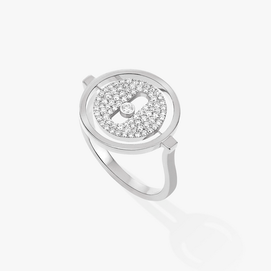 [Glow Muse]Demo ANILLO DE PLATA CON DIAMANTES PAVÉ MOVE