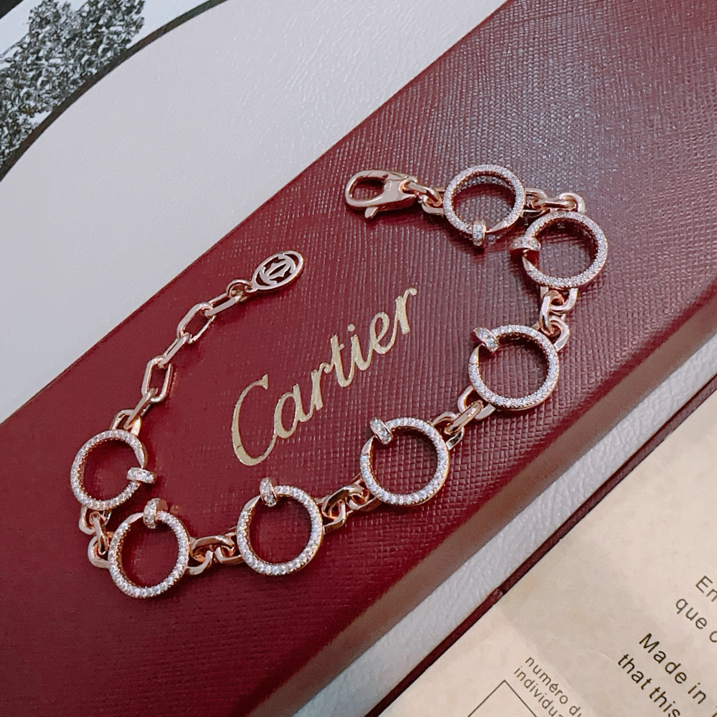 [Glow Muse Jewelry] LOVE&JUSTE PULSERA DIAMANTES