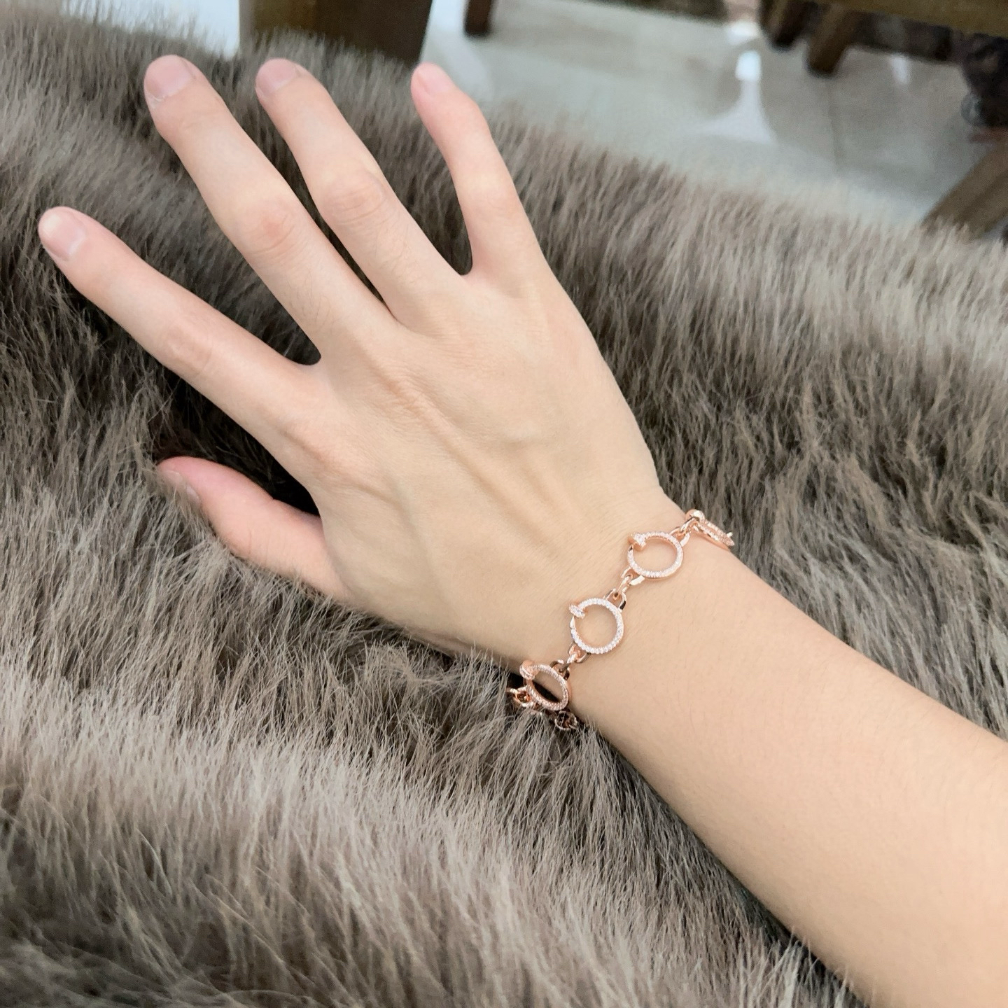 [Glow Muse Jewelry] LOVE&JUSTE PULSERA DIAMANTES