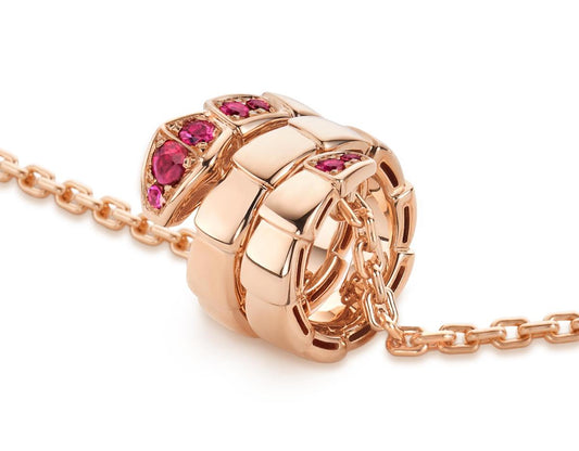 [Glow Muse]COLLAR CON COLGANTE SERPENTI