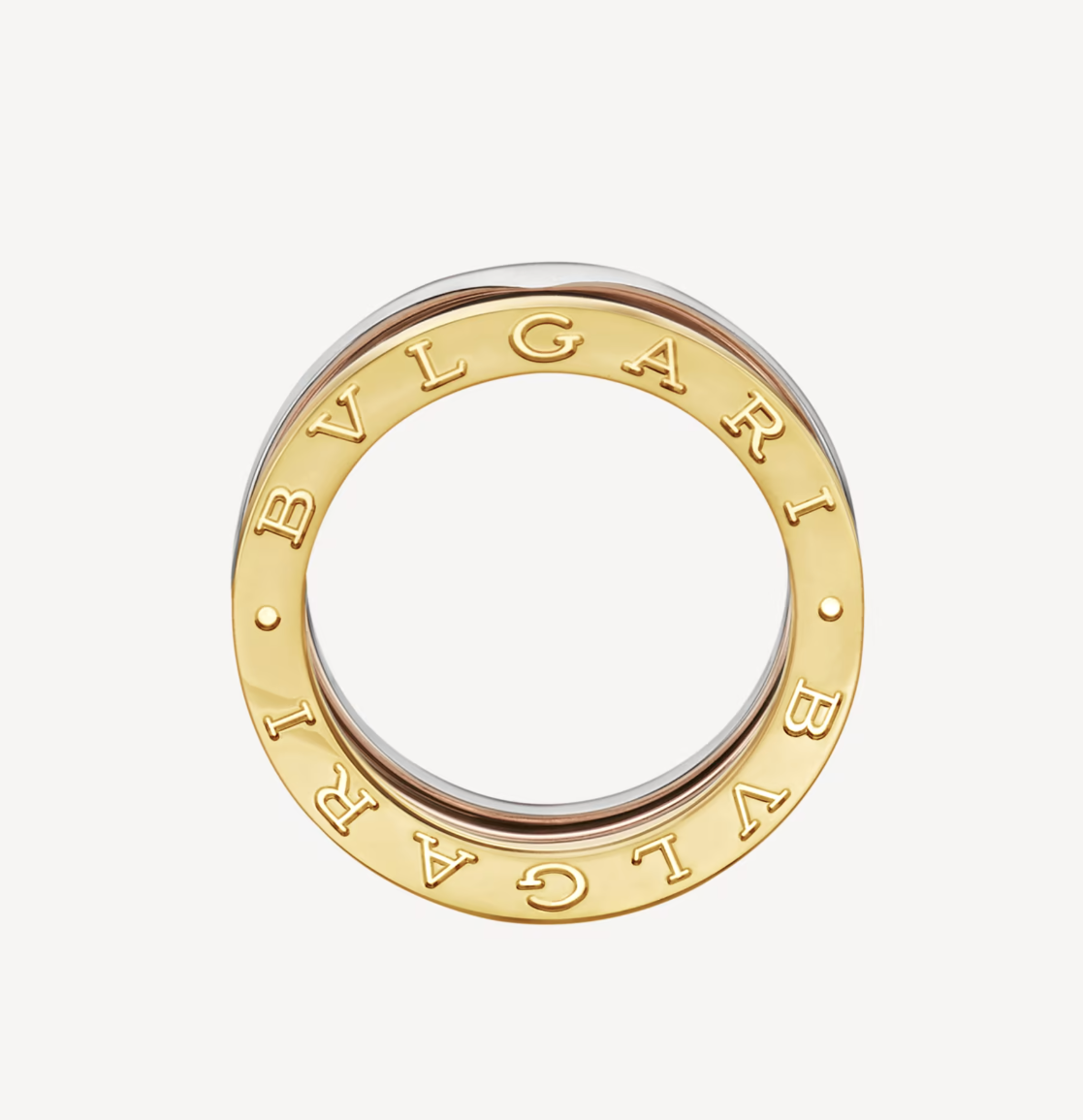 [Glow Muse] ANILLO TRICOLOR ROSA BLANCO Y AMARILLO ZERO 1