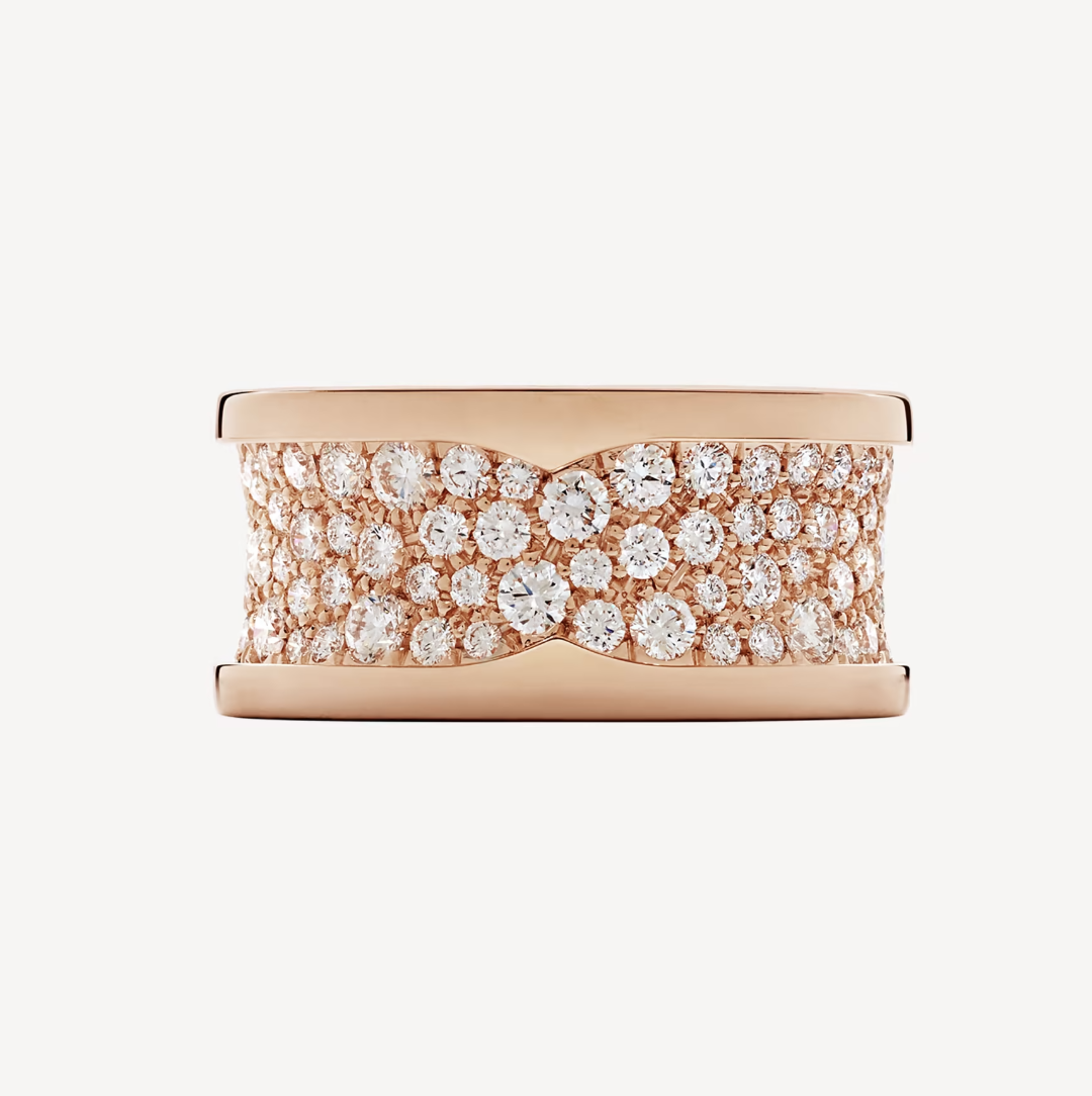 [Glow Muse]CERO 1 CON DIAMANTES EN EL ANILLO ESPIRAL