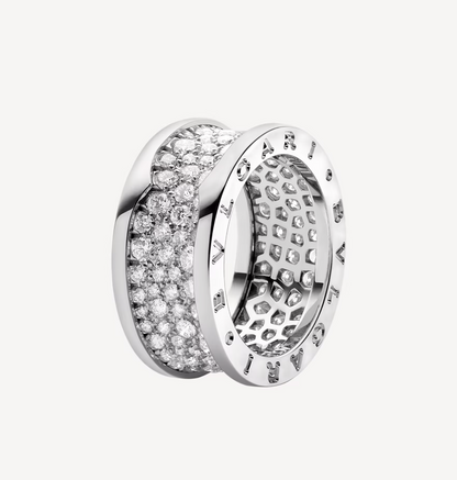 [Glow Muse]CERO 1 CON DIAMANTES EN EL ANILLO ESPIRAL