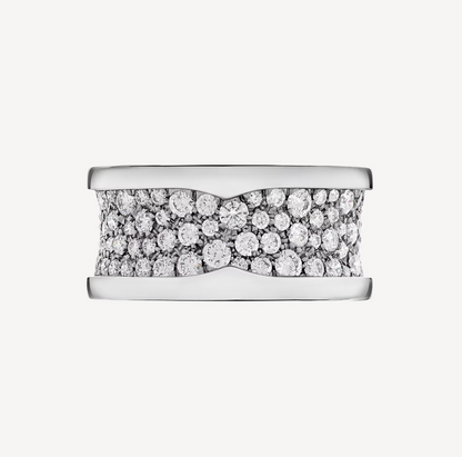 [Glow Muse]CERO 1 CON DIAMANTES EN EL ANILLO ESPIRAL