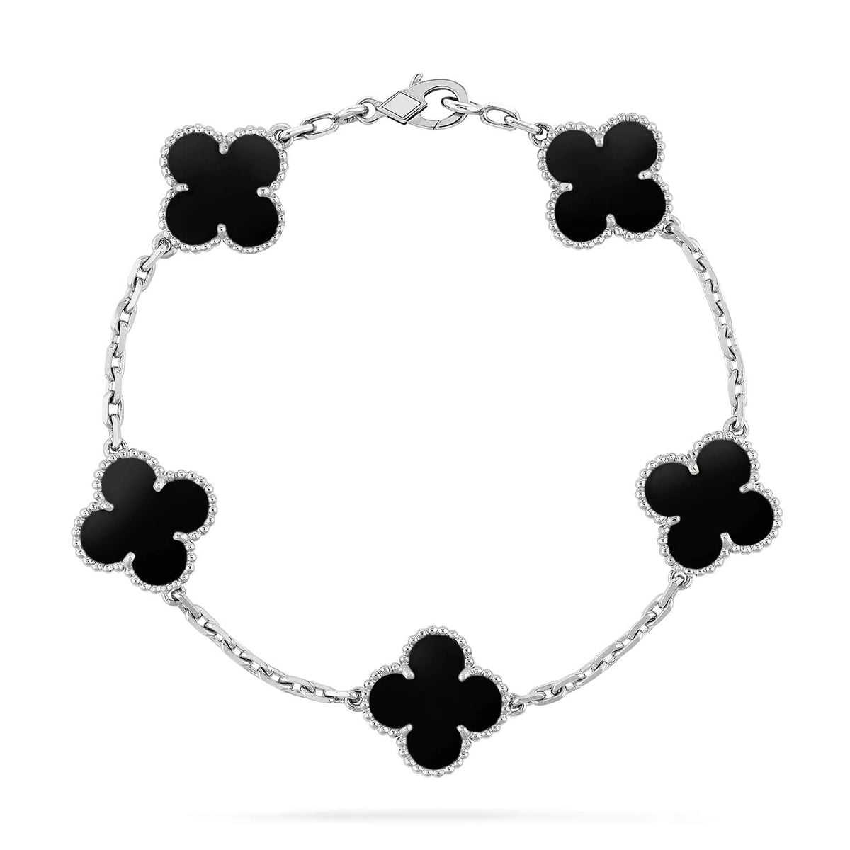 [⭐Glow Muse] مجموعة أساور العقيق من مجموعة 5 MOTIF CLOVER