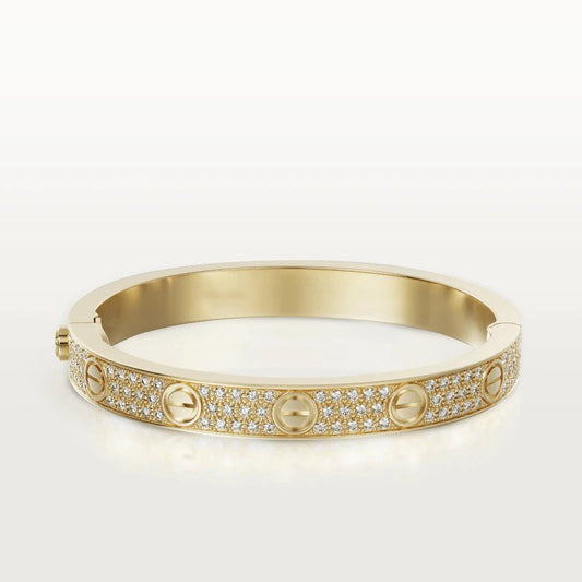 [Glow Muse] PULSERA LOVE CON DIAMANTES, 6,1 MM