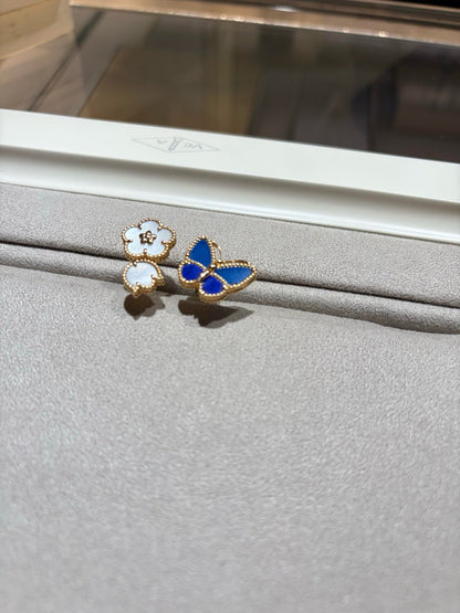 [Glow Muse]ANILLOS ABIERTOS DE MARIPOSA LUCKY SPRING