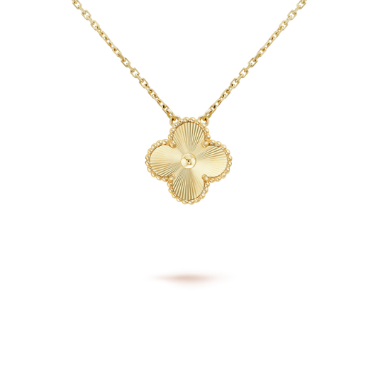 [Glow Muse]COLLAR LÁSER CLOVER DE 15 MM Y CAJA