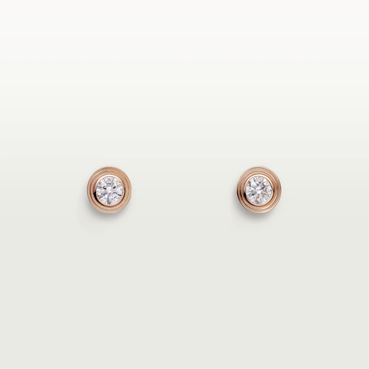 [Glow Muse]PENDIENTES DE DIAMANTES DAMOUR