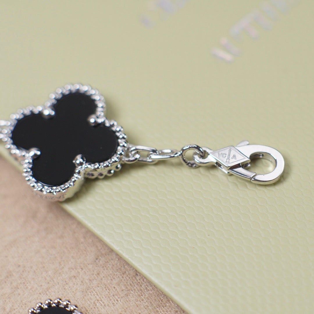 [⭐Glow Muse] مجموعة أساور العقيق من مجموعة 5 MOTIF CLOVER