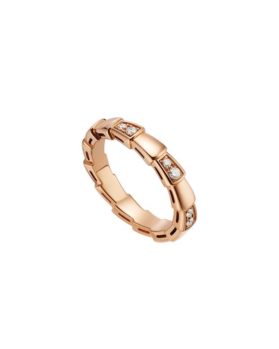 [Glow Muse]ANILLO SERPENTI ORO ROSA 3MM