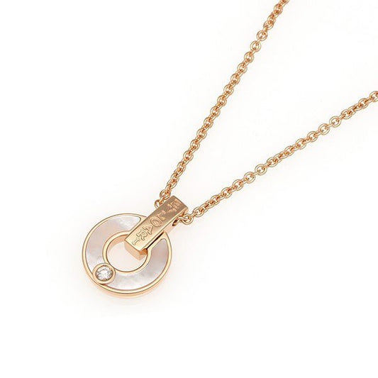 [Glow Muse]COLLAR GARI ORO ROSA NÁCAR