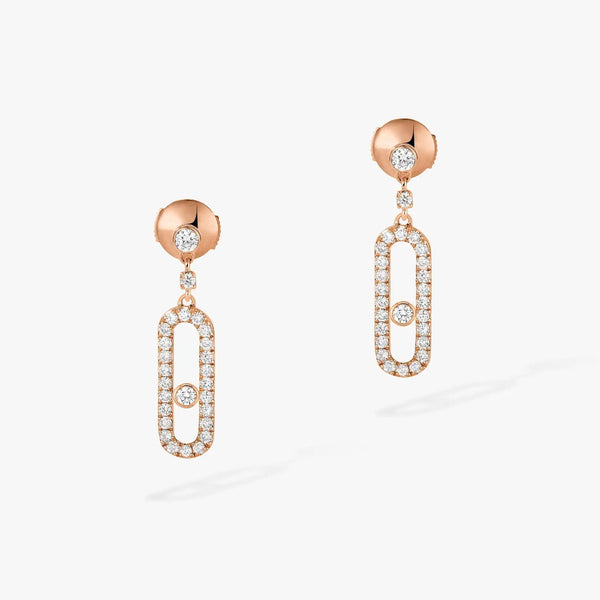 [Glow Muse]PENDIENTES UNO DIAMOND DORMILONAS