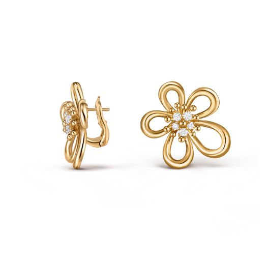 [⭐Glow Muse]PENDIENTES FLOWERLACE