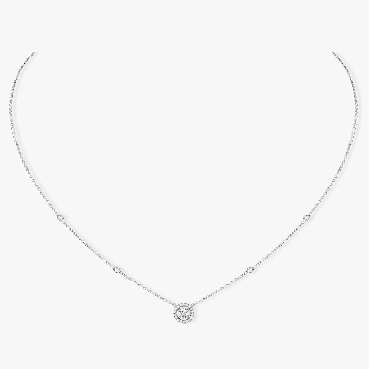 [Glow Muse]Collar de Diamantes 0,20ct Talla Brillante Joy