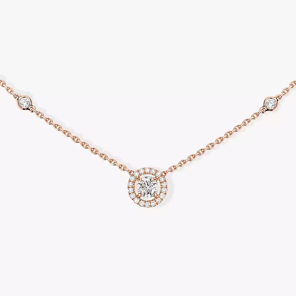 [Glow Muse]Collar de Diamantes 0,20ct Talla Brillante Joy